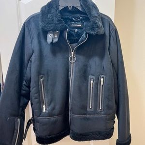 Fur lined, Aviator Jacket